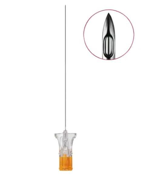 Голка для спінальної анестезії Pencan 25G х 103мм помаранчева